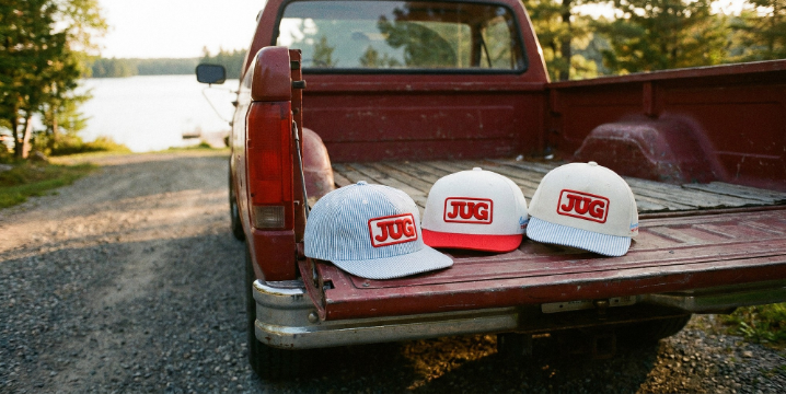 JUG Canned Water: The Hats We Helped Brock Bring to Life